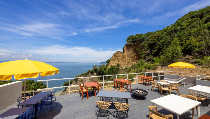 阿万エリアに崖の上の一軒家レストラン「トラットリア アマランチャ」オープン｜淡路島開店