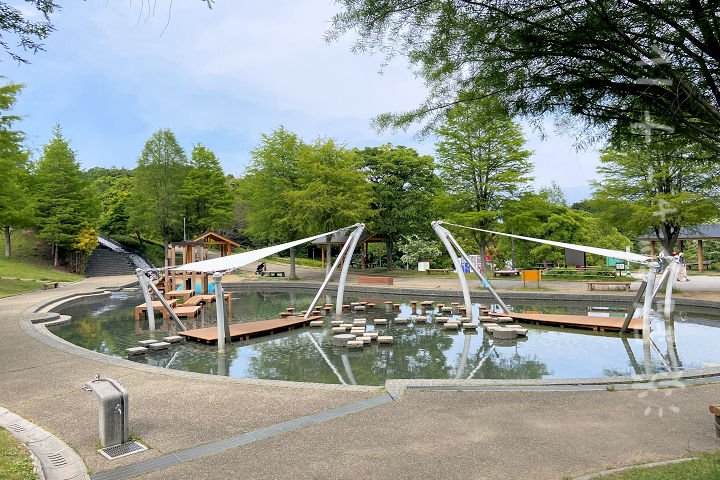 淡路島公園「水の遊び場」