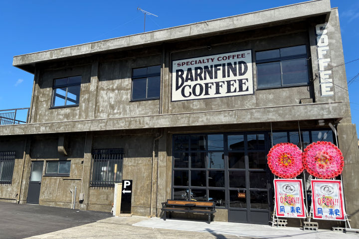 バイク・コーヒー好きにうれしい「BARNFIND COFFEE」が郡家にオープンしてた｜淡路島開店