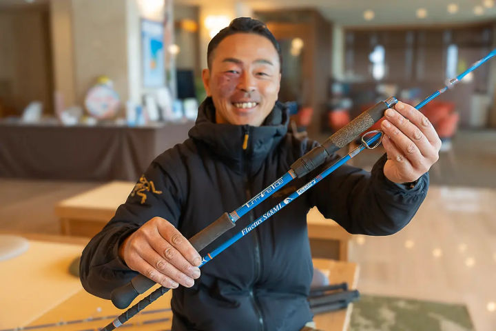 あわかん(淡路島観光ホテル)の釣り好きオーナーがTULALAと釣り竿のコラボ｜淡路島話題