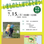 あわじ石の寝屋緑地で「いきものたんぼであそぼう！」開催｜淡路島イベント