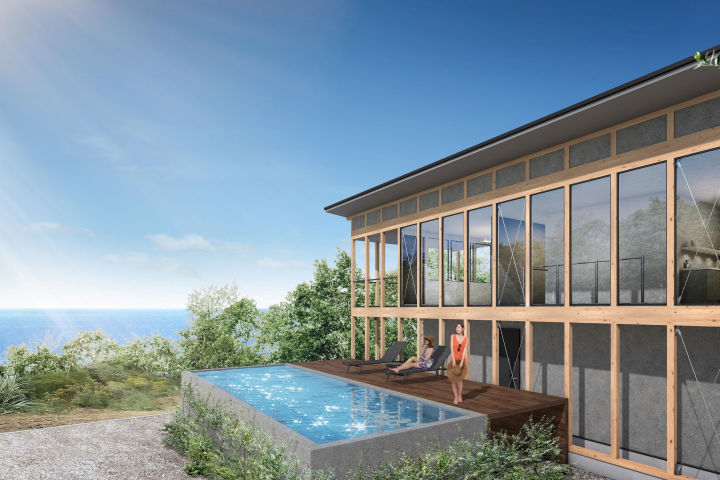 1日1組限定のプールヴィラ「POOL HOUSE」が西海岸にオープン|淡路島開店