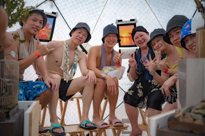 淡路島の絶景で“ととのう”冬のアウトドアサウナ！アクアイグニスで開催｜淡路島イベント